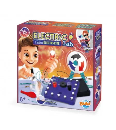BUKI Elektrības laboratorijas zinātnes izglītojošs rotaļu komplekts