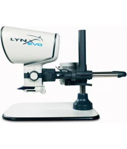 Lynx Stereo Microscope EVO with Column Stand and LED Ringlight