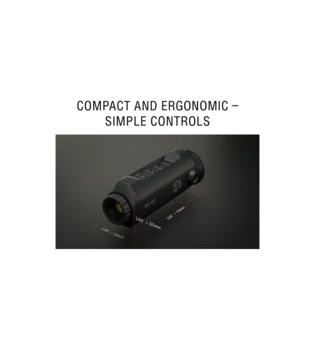 ATN OTS-XLT 160 2-8X, 19mm Termopildi monokulaarne