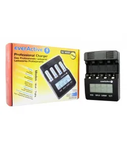 everActive NC-3000 četrvietīgs Ni-MH akumulatoru lādētājs