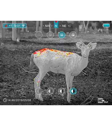 Termālais tēmēklis INFIRAY Saim SCH50 seeria