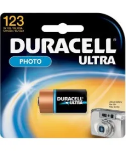 Duracell Ultra Photo 123 DL123A/CR123A EL123A 3V Lithium