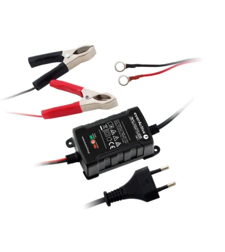 EverActive CBC-1 6V / 12V 1000mA fully automatic battery charger up to 1.1Ah + (boat, yach