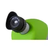 Микроскоп Bresser Junior 40x-640x, зеленый с экспериментальным комплектом, с адаптером для