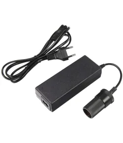 Omegon universal power supply with 12V/6A cigarette lighter socket