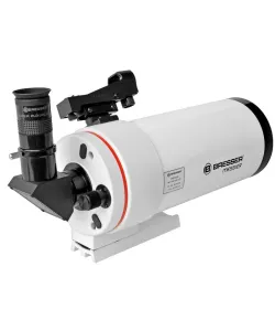 Teleskopas Bresser Messier Maksutov 100/1400 EQ3 su išmaniojo telefono adapteriu ir saulės