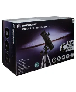Ņūtona Reflektora Teleskops Bresser Pollux-SKY 150/1400 ar EQ3 Montējumu