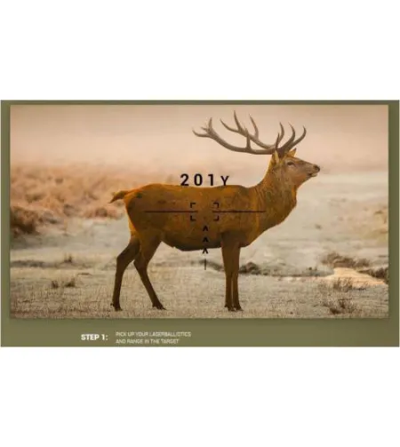 ATN AUXILIARY BALLISTIC LASER 1500 lāzera tālmērītājs