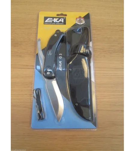 EKA Swingblade G3 3rd generation hunting knife with 2 blades