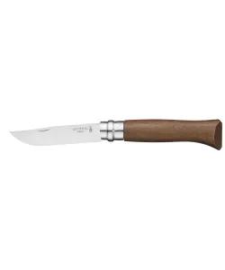 Knife Opinel Classic Nr. 8 walnut Stainless Steel