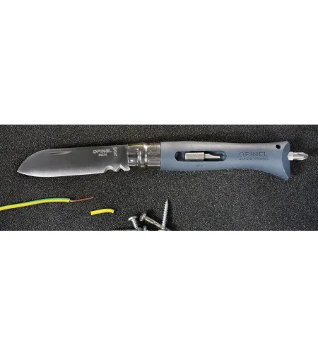 Нож OPINEL DIY GREY No.09 нержавеющая сталь