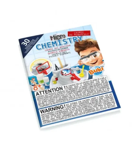 Eksperimentu komplekts, Buki, Mikroskopiskā ķīmija