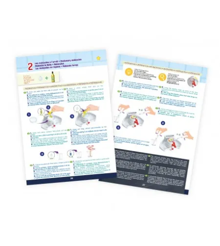 Eksperimentu komplekts, Buki, Mikroskopiskā ķīmija