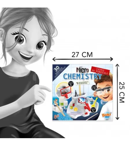 Eksperimentu komplekts, Buki, Mikroskopiskā ķīmija