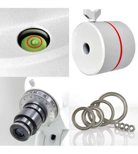 Teleskopas Bresser Messier MC-152/1900 HEXAFOC EXOS-2 su saulės filtru ir išmaniojo telefo