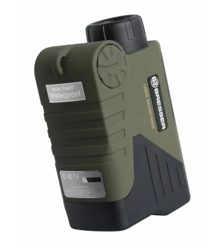 BRESSER Laser Rangefinder & Speedmeter WP/OLED 6x24 - 800m