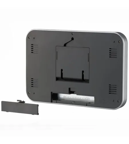 Seina- / lauakell, hõbe Bresser MyTime MC LCD