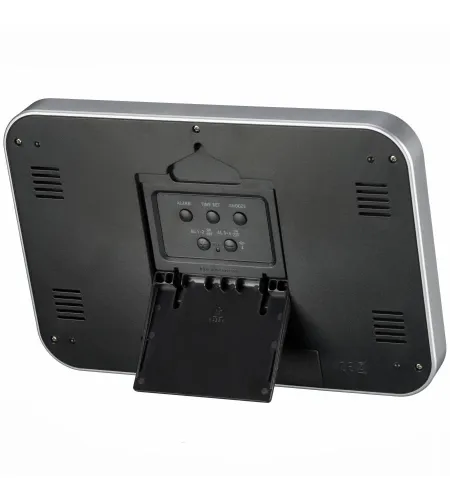 Seina- / lauakell, hõbe Bresser MyTime MC LCD