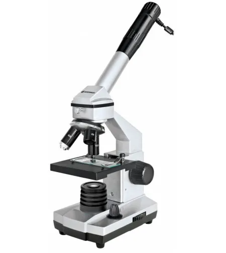 Mikroskops BRESSER JUNIOR 40X-1024X ar okulāra kameru un eksperimentālo komplektu