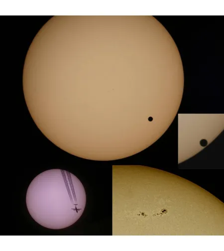 Telescope BRESSER Pollux 150/750 EQ3 with Solar-Filter