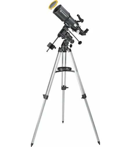 Telescope BRESSER Polaris 102/460 EQ3 23 - 204x with Solar Filter and Smartphone Holder