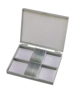 Valmistatud slaidid 50 tk. Kast BRESSER