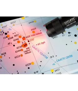 Flashlight, red light, ASTRO R-LITE Explore Scientific