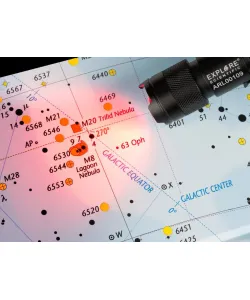 Taskulamp, punane tuli, ASTRO R-LITE Explore Scientific