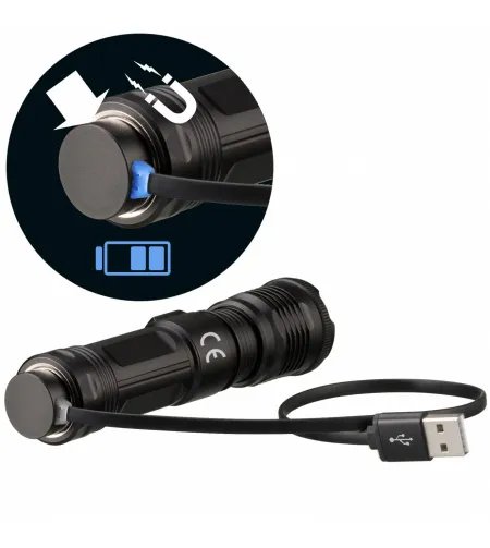 Flashlight 1000 lm ILUMINOS 1000 LED Zoom NATIONAL GEOGRAPHIC