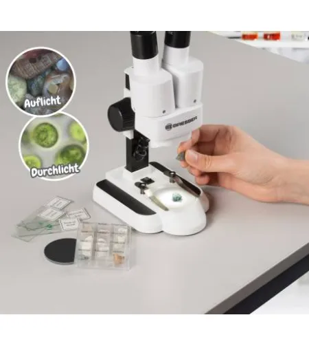 Микроскоп, Bresser Junior Incident and transmitted light, 20x-50x