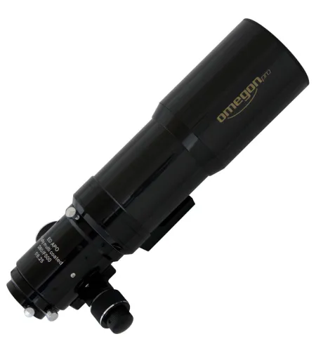 Apochromatic refractor telescope Pro APO AP 80/500 ED Carbon OTA + Field Flattener Omegon