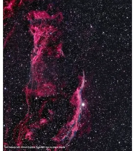 Telescope ED APO 80mm f/6 FCD-1 Alu 2" R&P Focuser, EXPLORE SCIENTIFIC