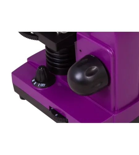 Microscope Bresser Junior Biolux SEL 40–1600x, purple