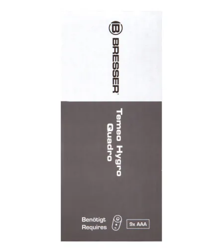 Метеостанция Bresser Temeo Hygro Quadro, белая