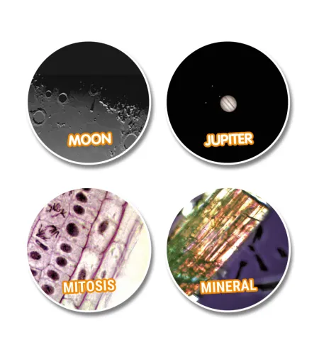 Teleskopa un mikroskopa komplekts, NATIONAL GEORAPHIC