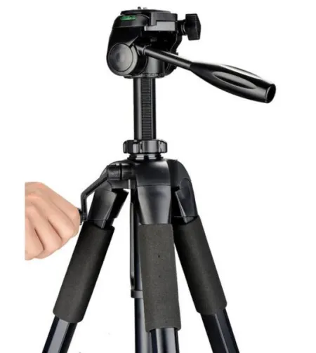 Ceļotāju statīvs 180 cm ar 3 virzienu panorāmas galvu, TR-682AN, BRESSER