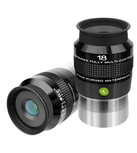 Eyepiece 18mm (2") 82&deg; Ar, EXPLORE SCIENTIFIC