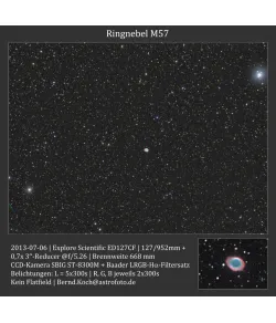 Reduktors / korektors EXPLORE SCIENTIFIC 3 "0,7x