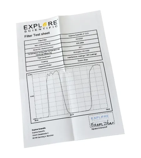 Nebula Filter CLS 2", EXPLORE SCIENTIFIC