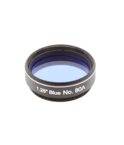 Filter 1.25" Blue No.80A, EXPLORE SCIENTIFIC