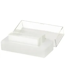 Stiklai/ skaidrės, 100 pcs. 24x50mm Boro 3.3