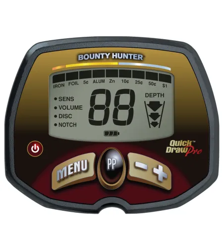 Metāla detektors, Quick Draw Pro, Ūdensizturīga meklēšanas spole, no 22,86 cm dziļuma BOUN