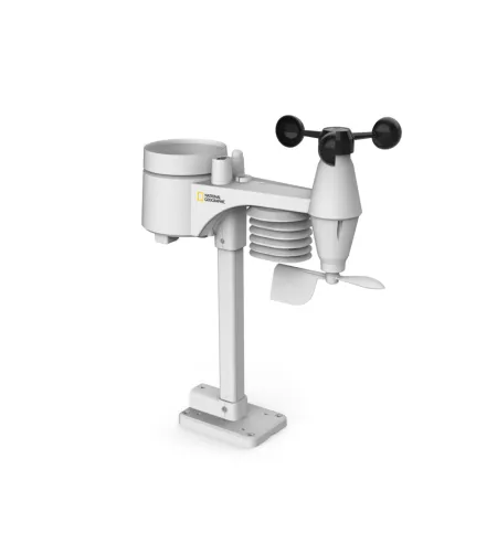 Ilmakeskus koos anduriga 7 ühes,  WIFI, Colour, NATIONAL GEOGRAPHIC