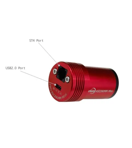 Kamera teleskopiem ASI 290 MM Mini Mono, ZWO