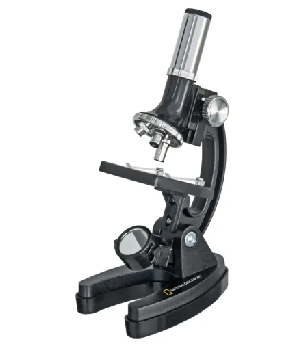 Mikroskops 300x-1200x ar cieto kārbu, NATIONAL GEOGRAPHIC