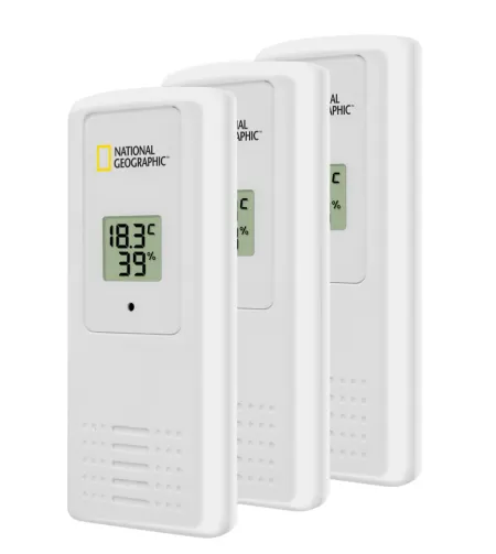 Termo / hüdromeeter, must, 4 mõõtmistulemust, NATIONAL GEOGRAPHIC