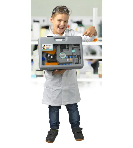 Микроскоп 40x-640x с принадлежностями и жесткой коробкой, BRESSER Junior