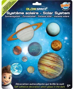 Fosforescējoša uzlīme 3D Saules sistēma, Buki