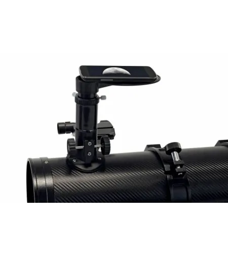 Teleskopas BRESSER Spica 130/1000 EQ3 su išmaniojo telefono kameros adapteriu