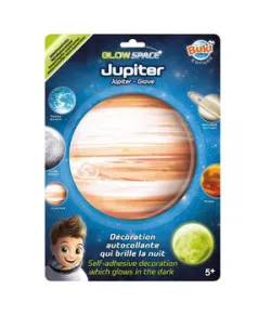 Fosforestseeruv kleebis 3D planeet - Jupiter, Buki
